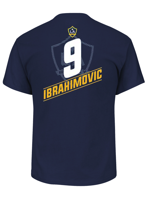Majestic Men's Los Angeles Galaxy Zlatan IbrahimoviÄ‡ Player T-shirt
