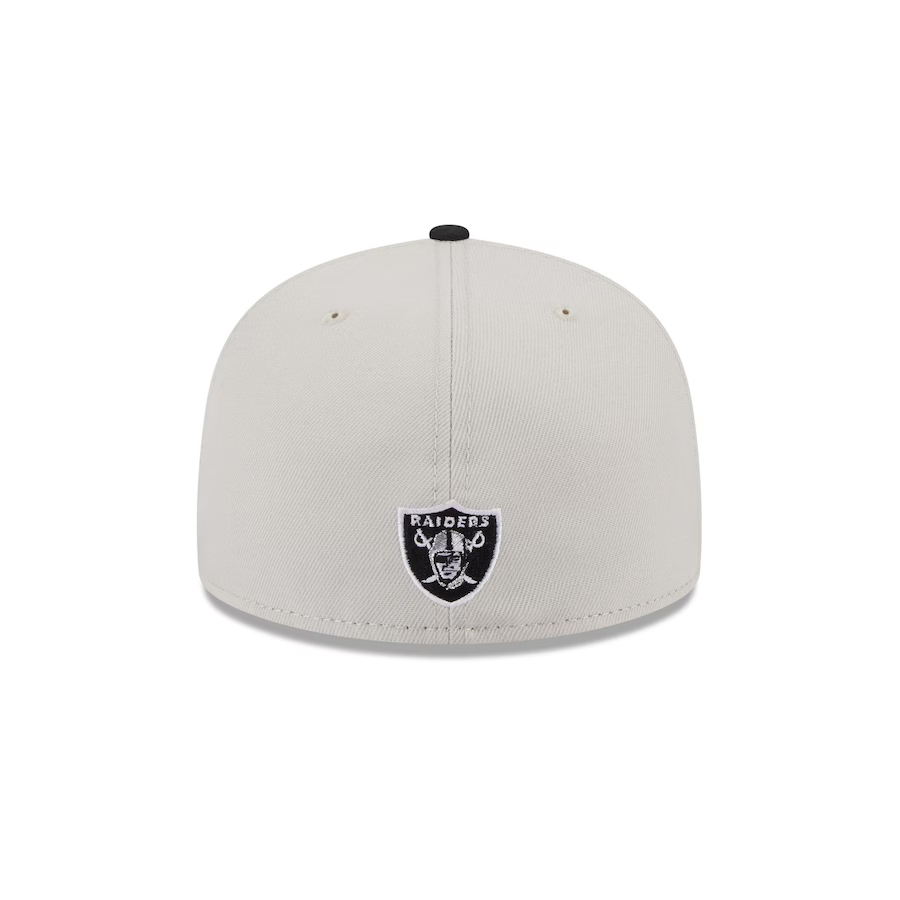 New Era Las Vegas Raiders 2023 NFL Draft On Stage 59FIFTY Fitted Hat-Stone Black