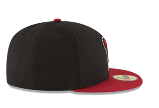 ARIZONA DIAMONDBACKS NEW ERA ALTERNATIVE AUTHENTIC COLLECTION 59FIFTY FITTED-ON-FIELD COLLECTION -BLACK