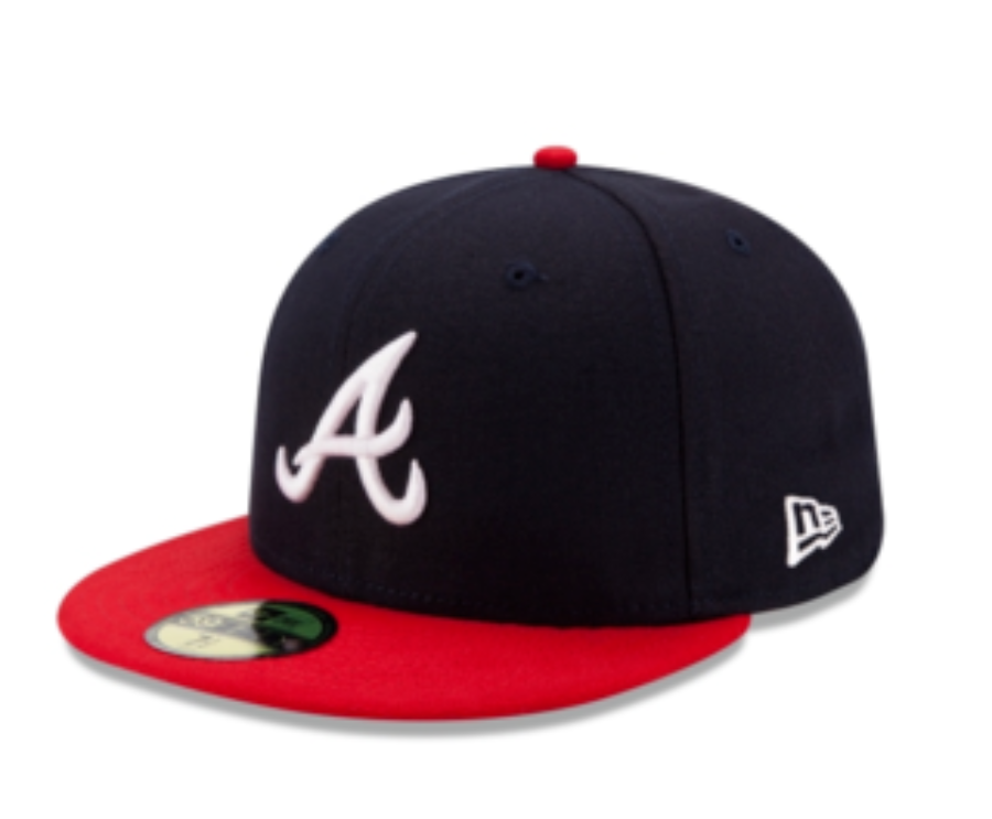 Field Collection Blue ATLANTA BRAVES NEW ERA HOME AUTHENTIC COLLECTION 59FIFTY FITTED-ON-FIE