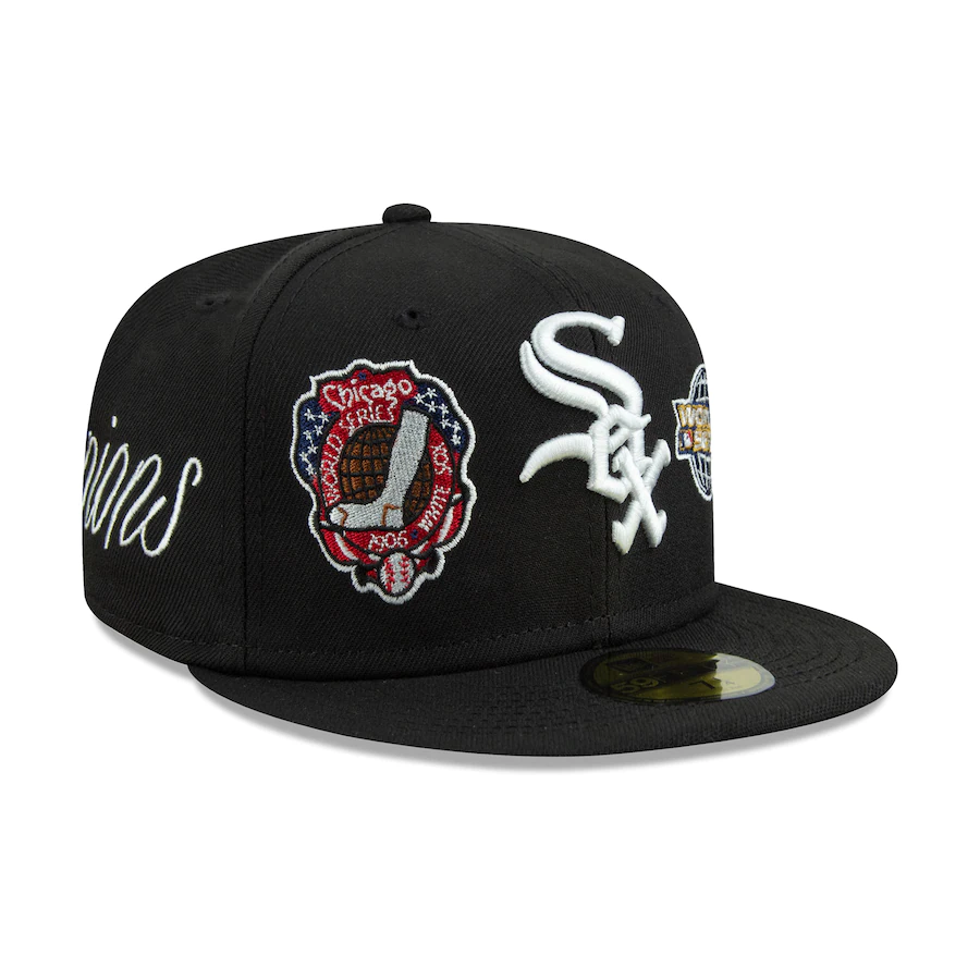 New Era Chicago White Sox Historic 3X World Series Champions 59FIFTY Fitted Hat
