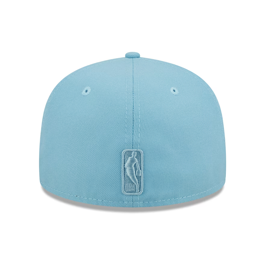 New Era Golden State Warriors Color Pack 59FIFTY Fitted Hat - Baby Blue