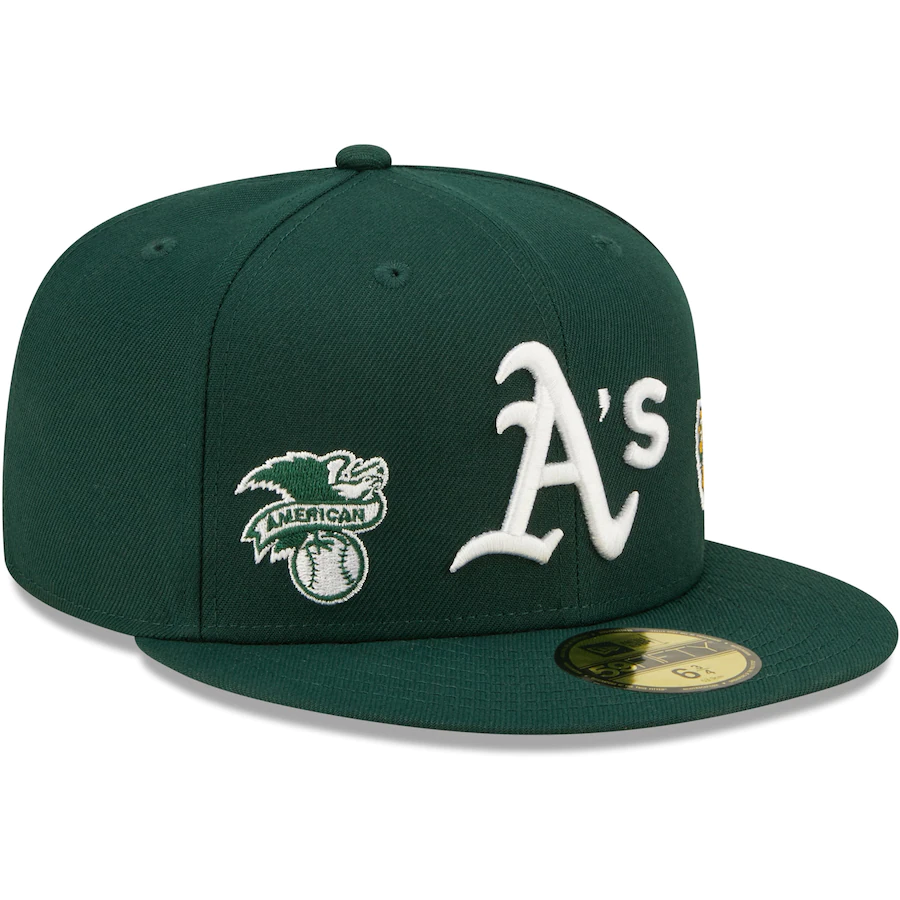 New Era Oakland Athletics Identity 59FIFTY Fitted Hat - Green
