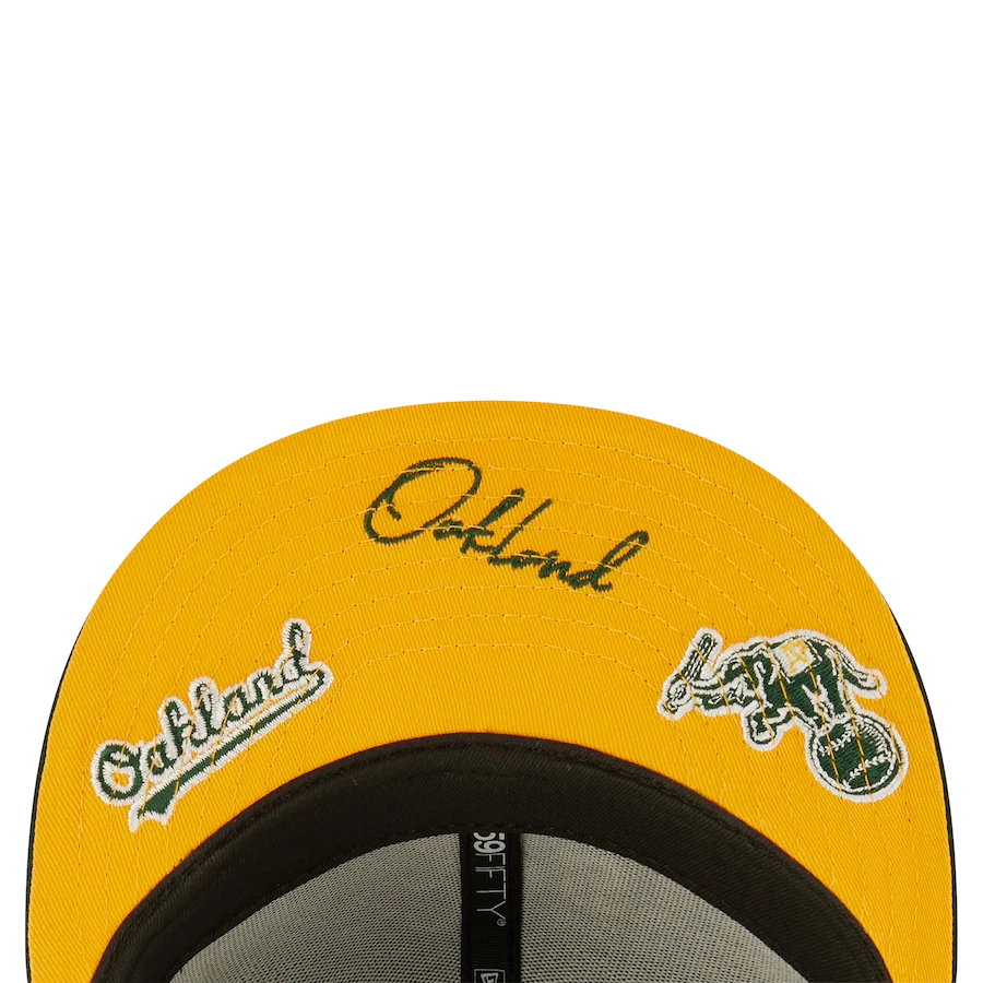 New Era Oakland Athletics Identity 59FIFTY Fitted Hat - Green