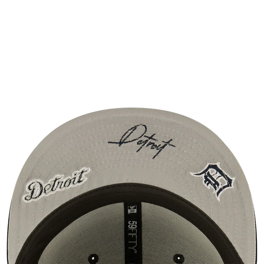 New Era Detroit Tigers Identity 59FIFTY Fitted Hat - Navy
