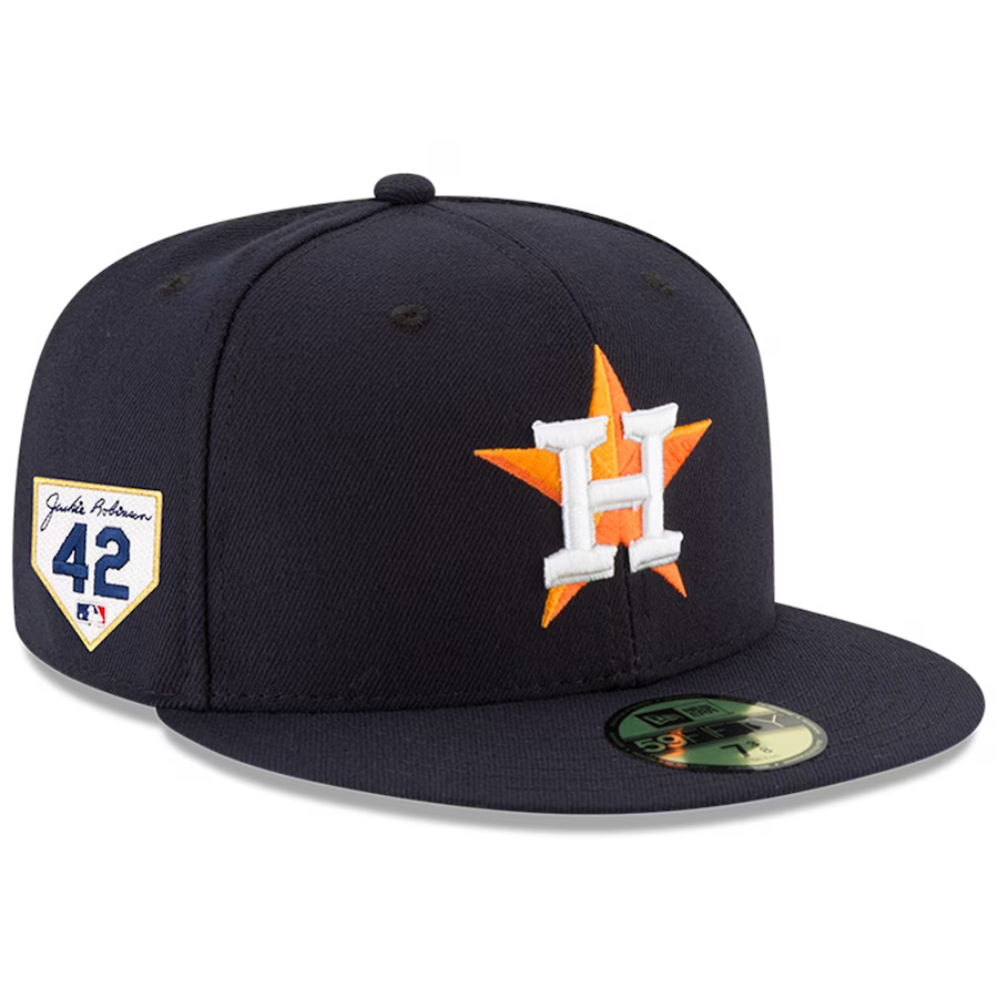New Era Men's Houston Astros 2023 Jackie Robinson Day 59FIFTY Fitted Hat-Navy