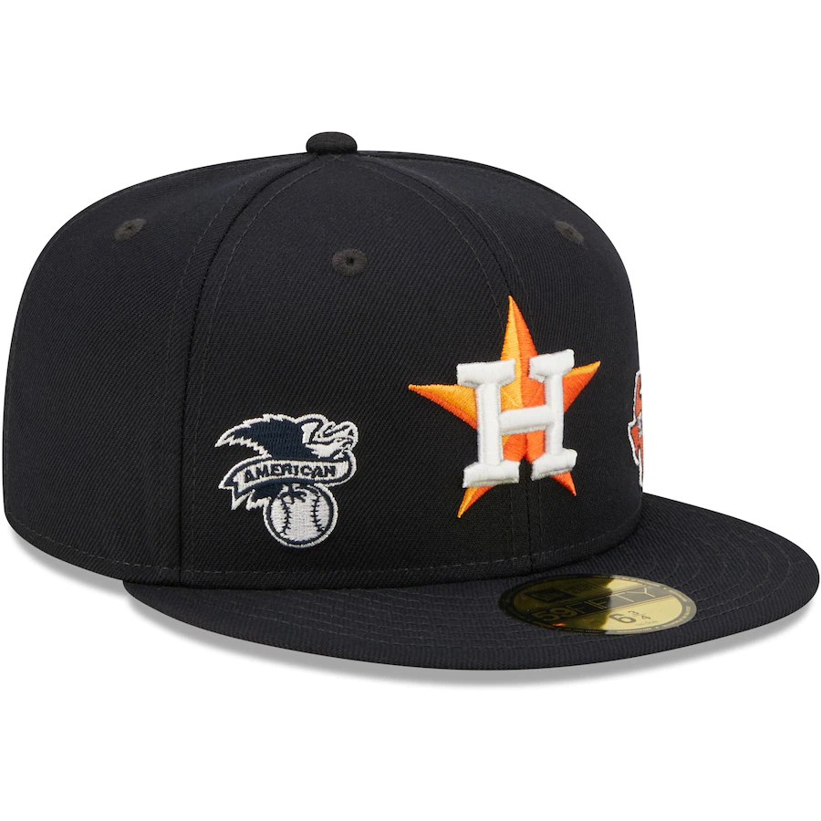 New Era Houston Astros Identity 59FIFTY Fitted Hat - Navy