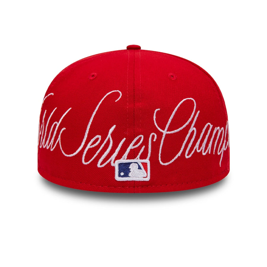 New Era Cincinnati Reds Historic 5X World Series Champions 59FIFTY Fitted Hat