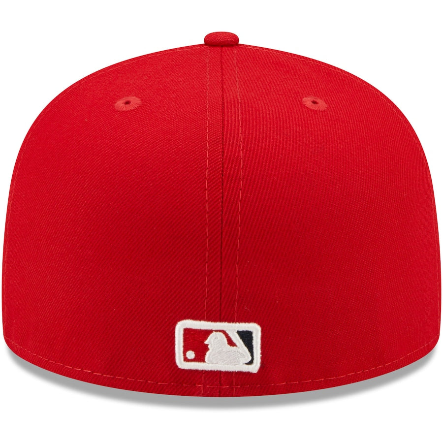 New Era Washington Nationals Identity 59Fifty Fitted Hat-Red