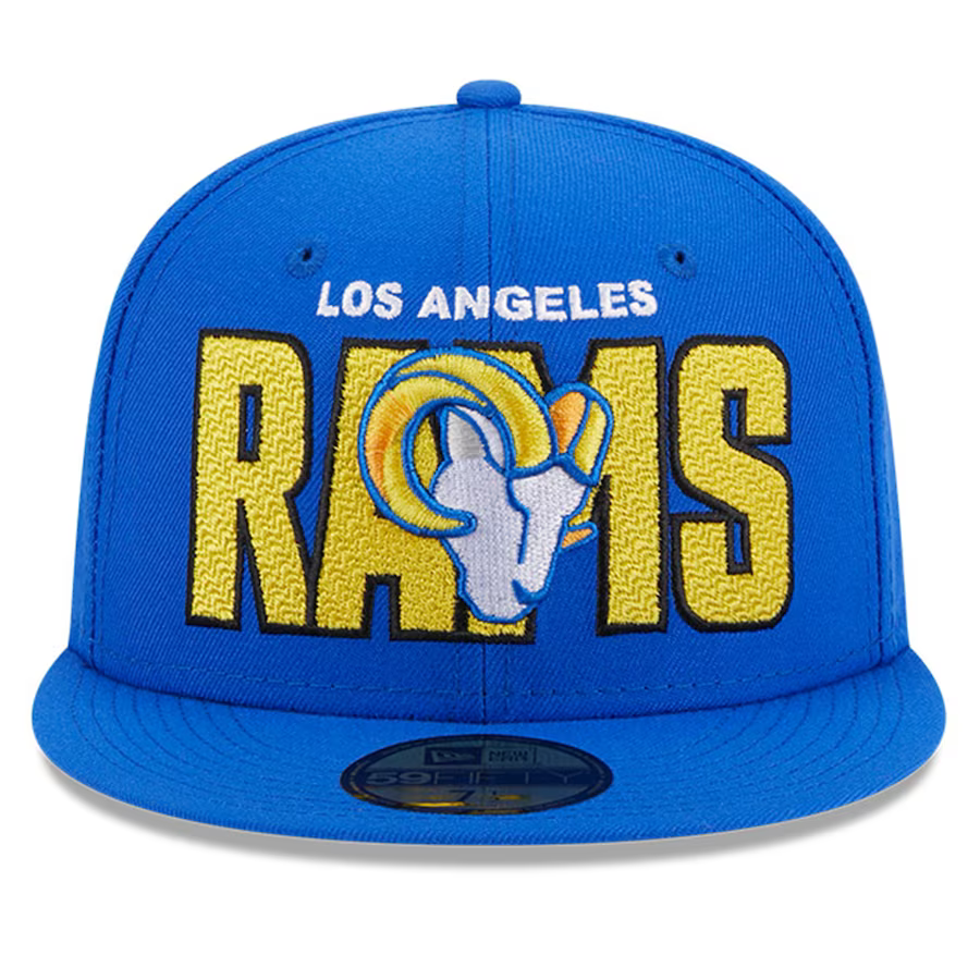 New Era Los Angeles Rams Royal 2023 NFL Draft 59FIFTY Fitted Hat