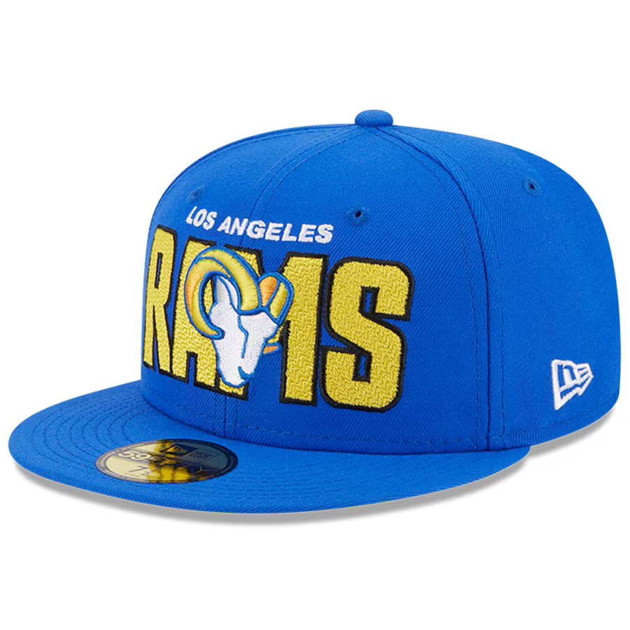 New Era Los Angeles Rams Royal 2023 NFL Draft 59FIFTY Fitted Hat