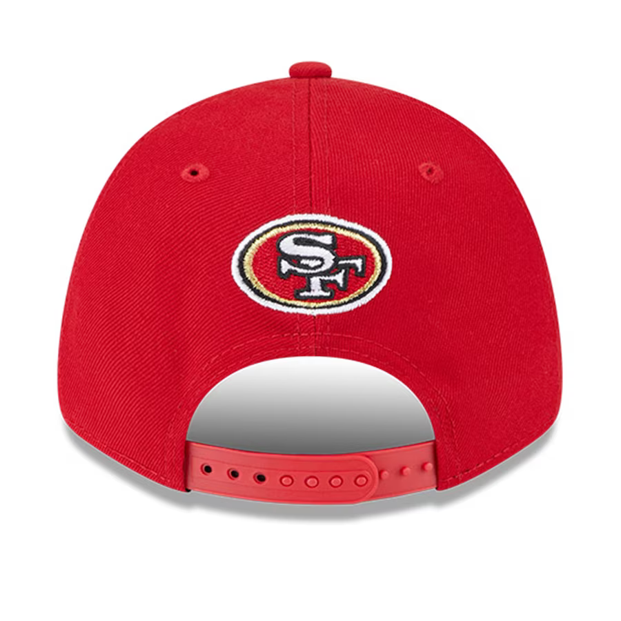 New Era San Francisco 49ERS 2023 NFL Draft 9FORTY Adjustable Hat - Red