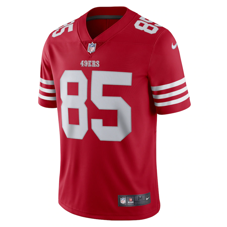 Nike Men's San Francisco 49ers George Kittle #85 Vapor Limited Jersey– Scarlet
