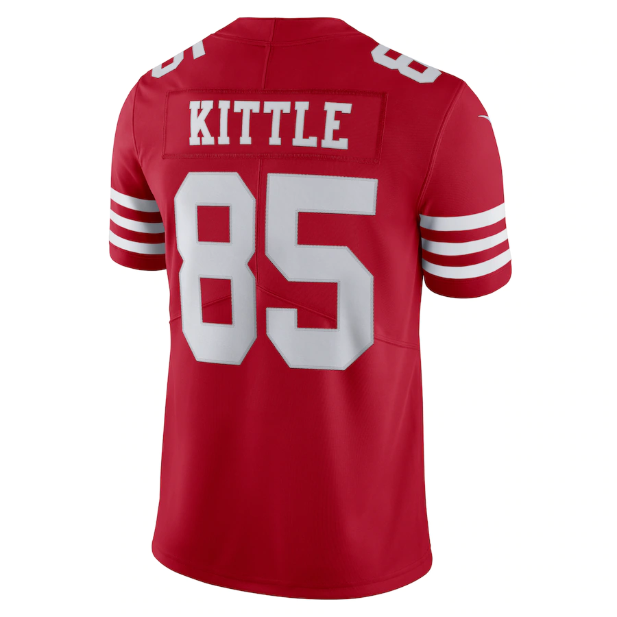 Nike Men's San Francisco 49ers George Kittle #85 Vapor Limited Jersey– Scarlet