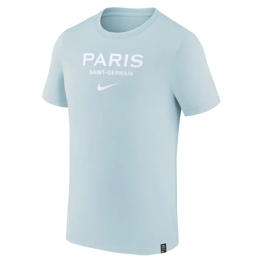 Nike Swoosh Men's Paris Saint-Germain Soccer T-Shirt-Light Blue