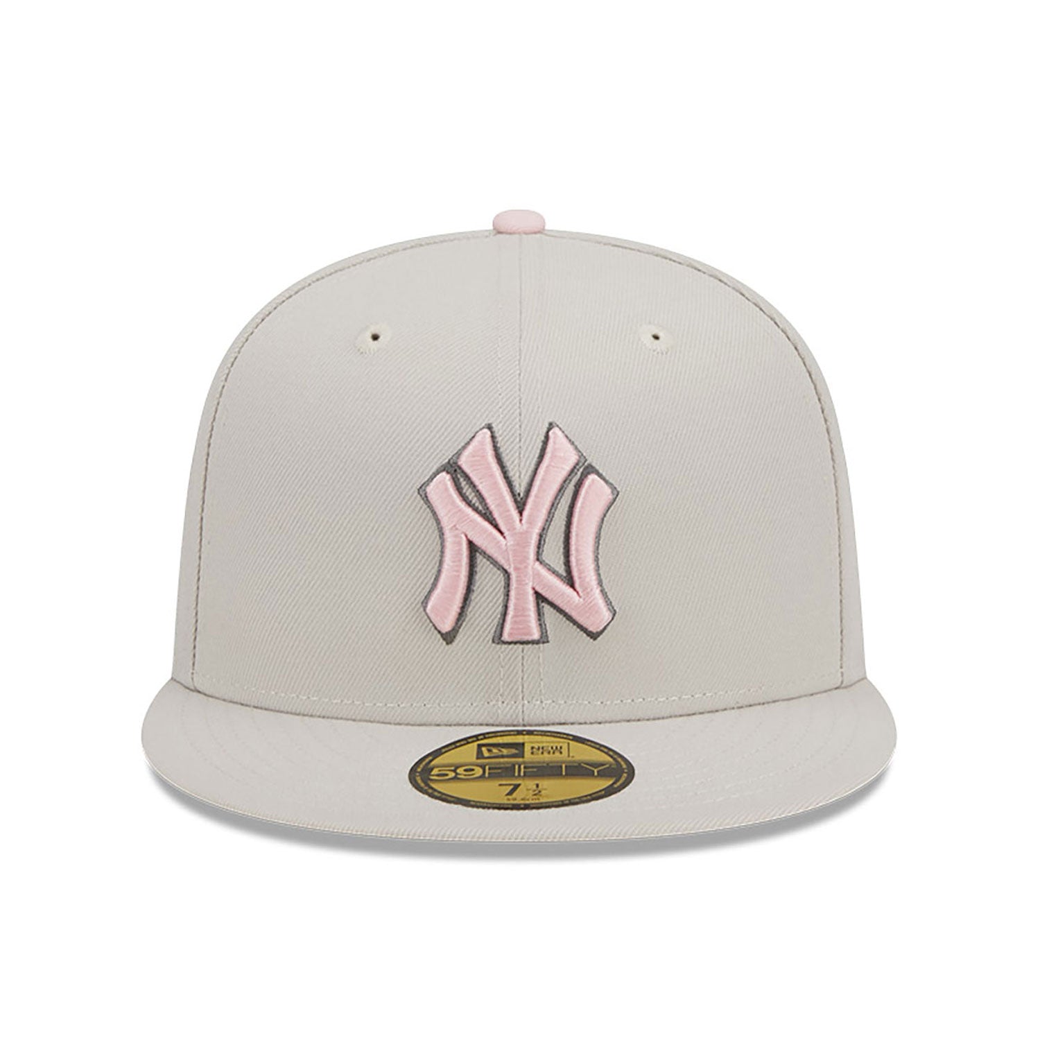 New Era New York Yankees MLB Mothers Day Side Patch59FIFTY Fitted Cap - Stone