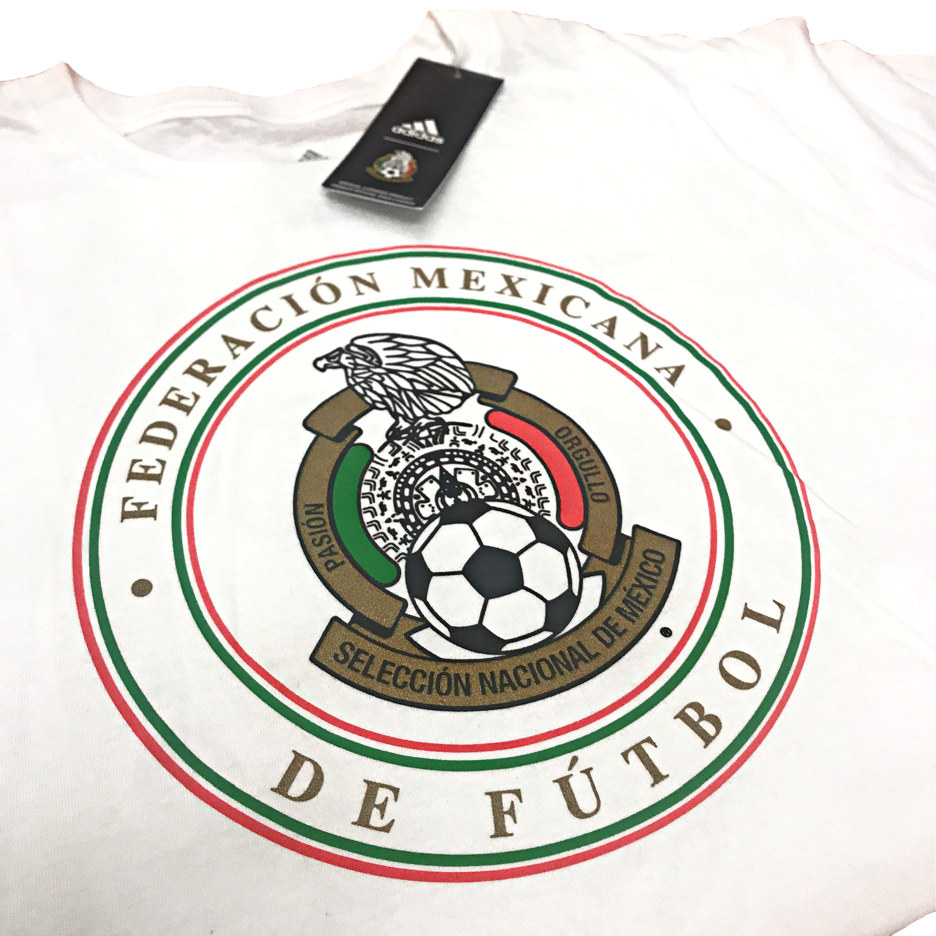 Adidas Mexico Federacion Circle Logo T-shirt