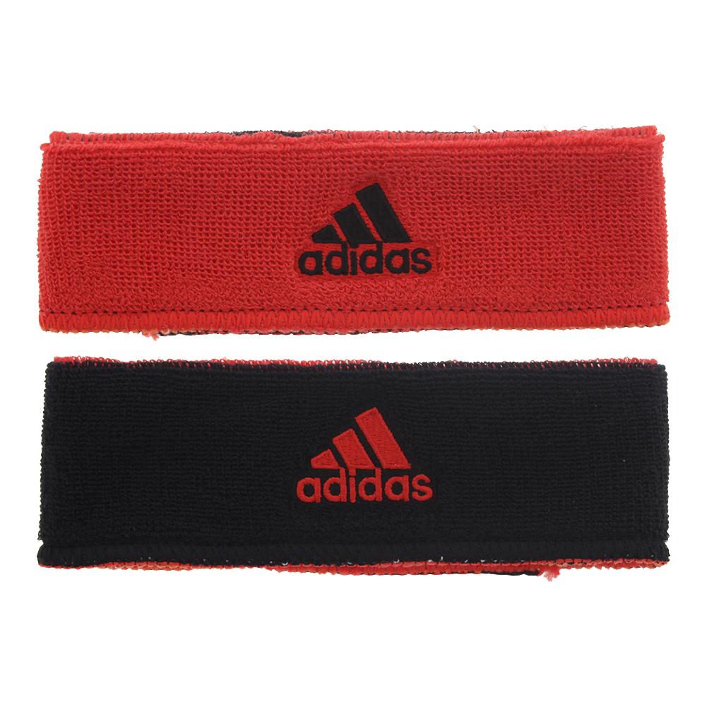 Adidas Reversible HeadBand - Red/Black
