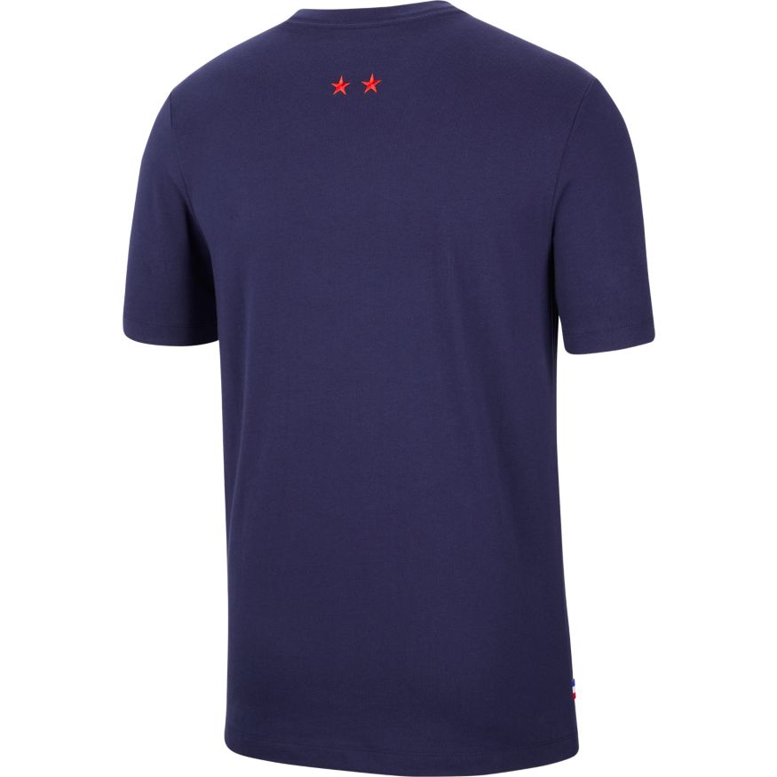 Nike Men's France Travel T-Shirt - NAVY