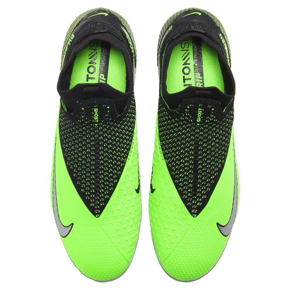 Nike Phantom Vision 2 Elite Dynamic Fit FG - Black/Mtlc-Green