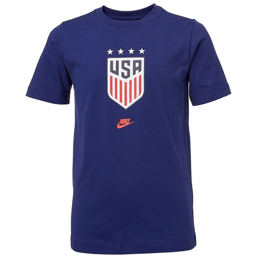 Nike Youth USWNT 4-Star Crest T-Shirt - Nevy