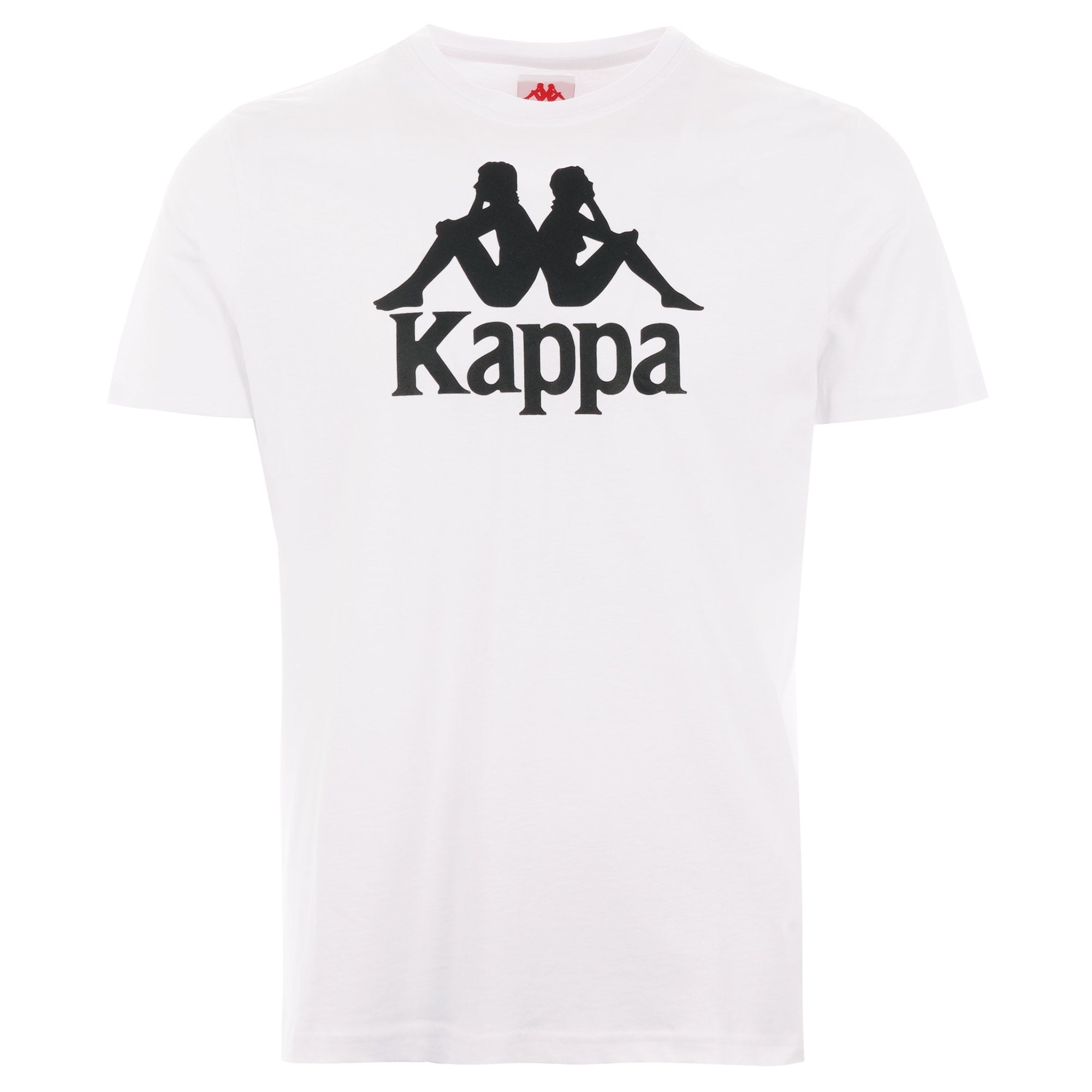 Kappa Men's Authentic Estessi T-shirt - White/Black