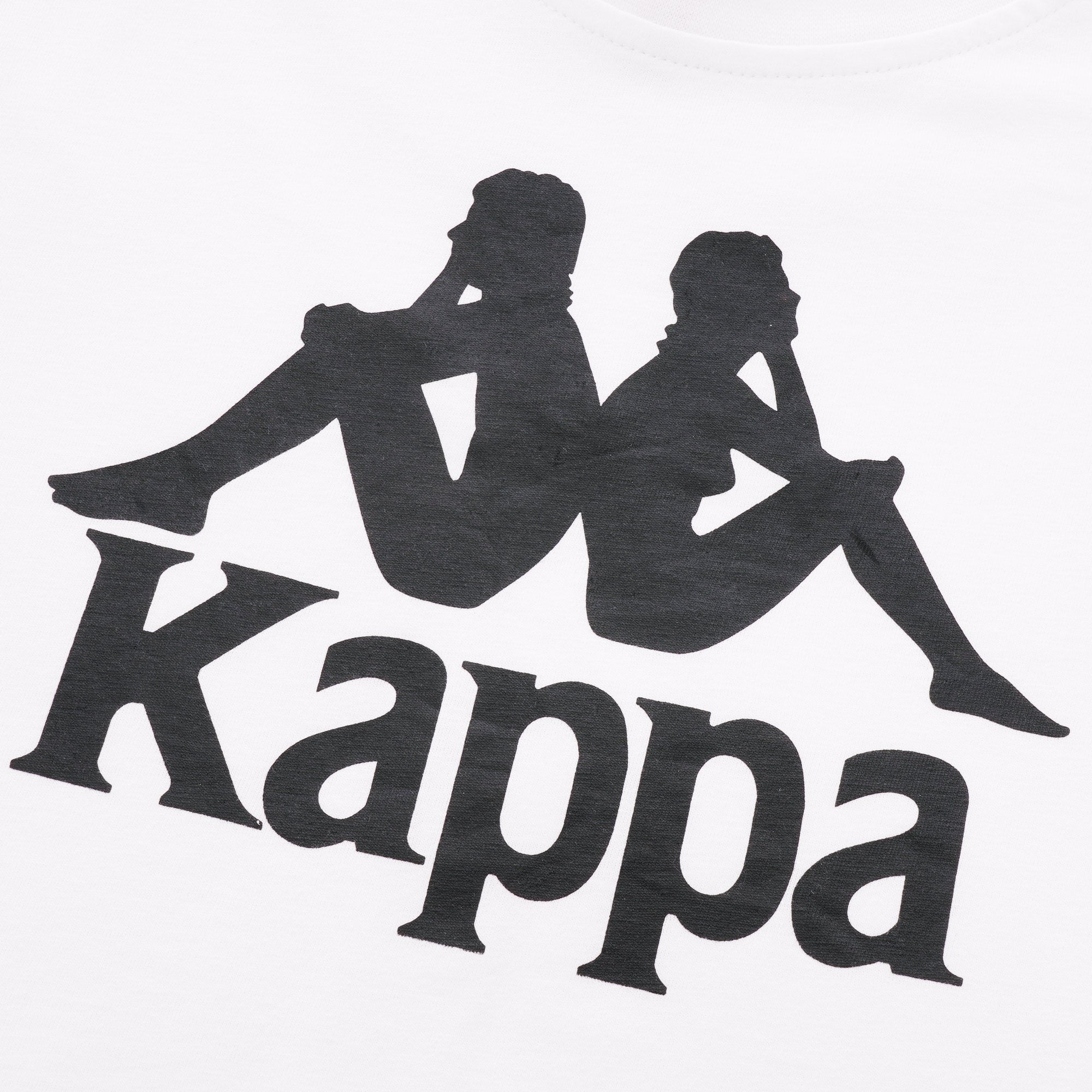 Kappa Men's Authentic Estessi T-shirt - White/Black