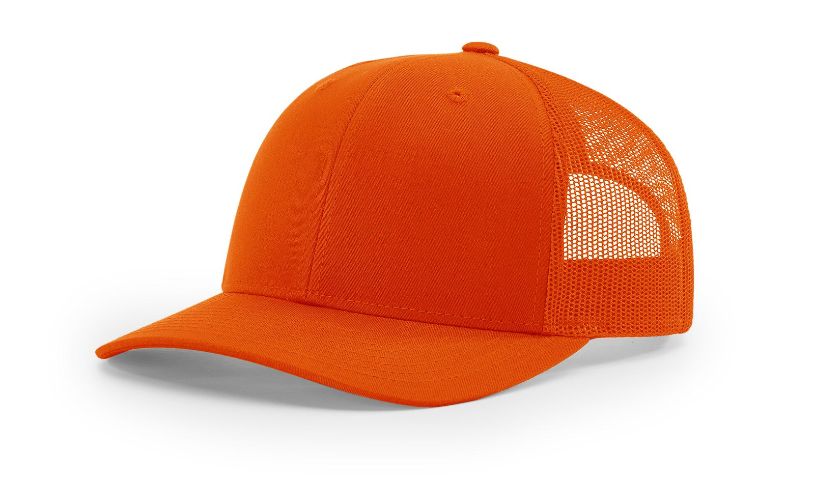 Snapback Trucker Cap -Orange