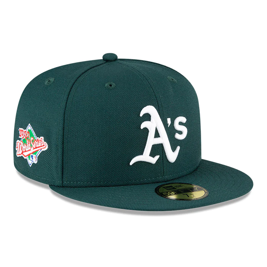 New Era Oakland Athletics 1989 World Series Side Patch 59Fifty Fitted Hat
