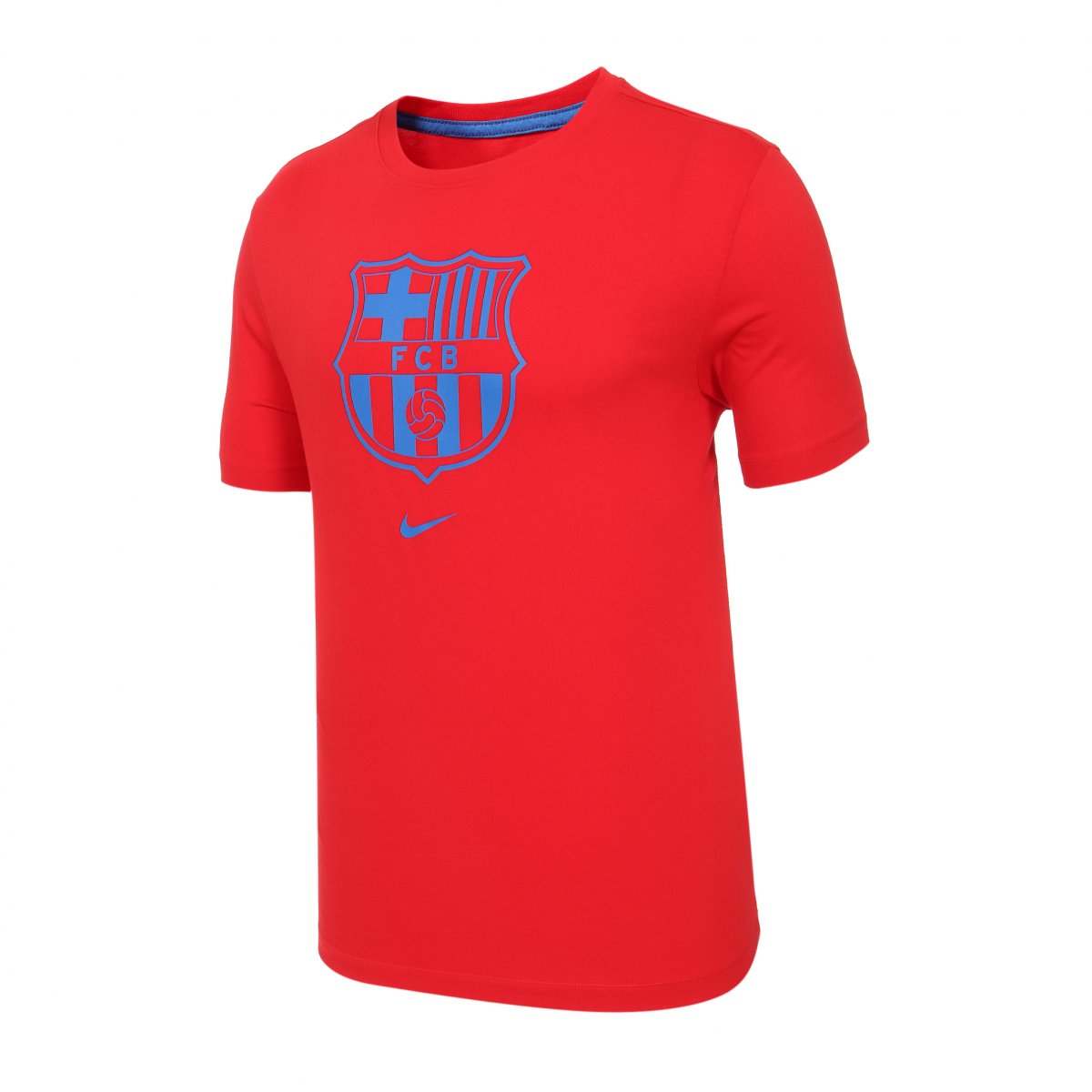 Nike Men's FC Barcelona Crest Soccer T-Shirt