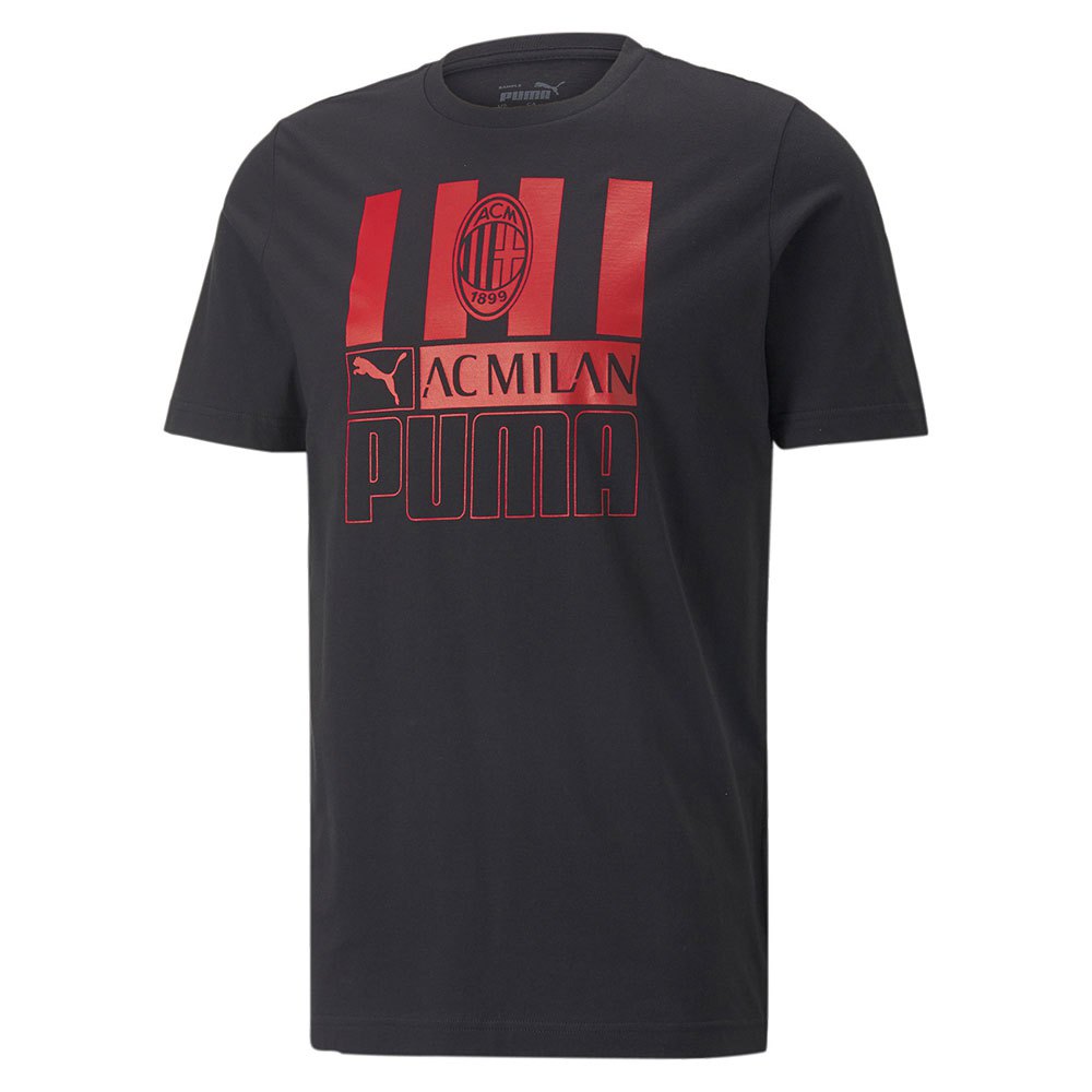 Puma AC Milan Core T-Shirt 22/23-Black