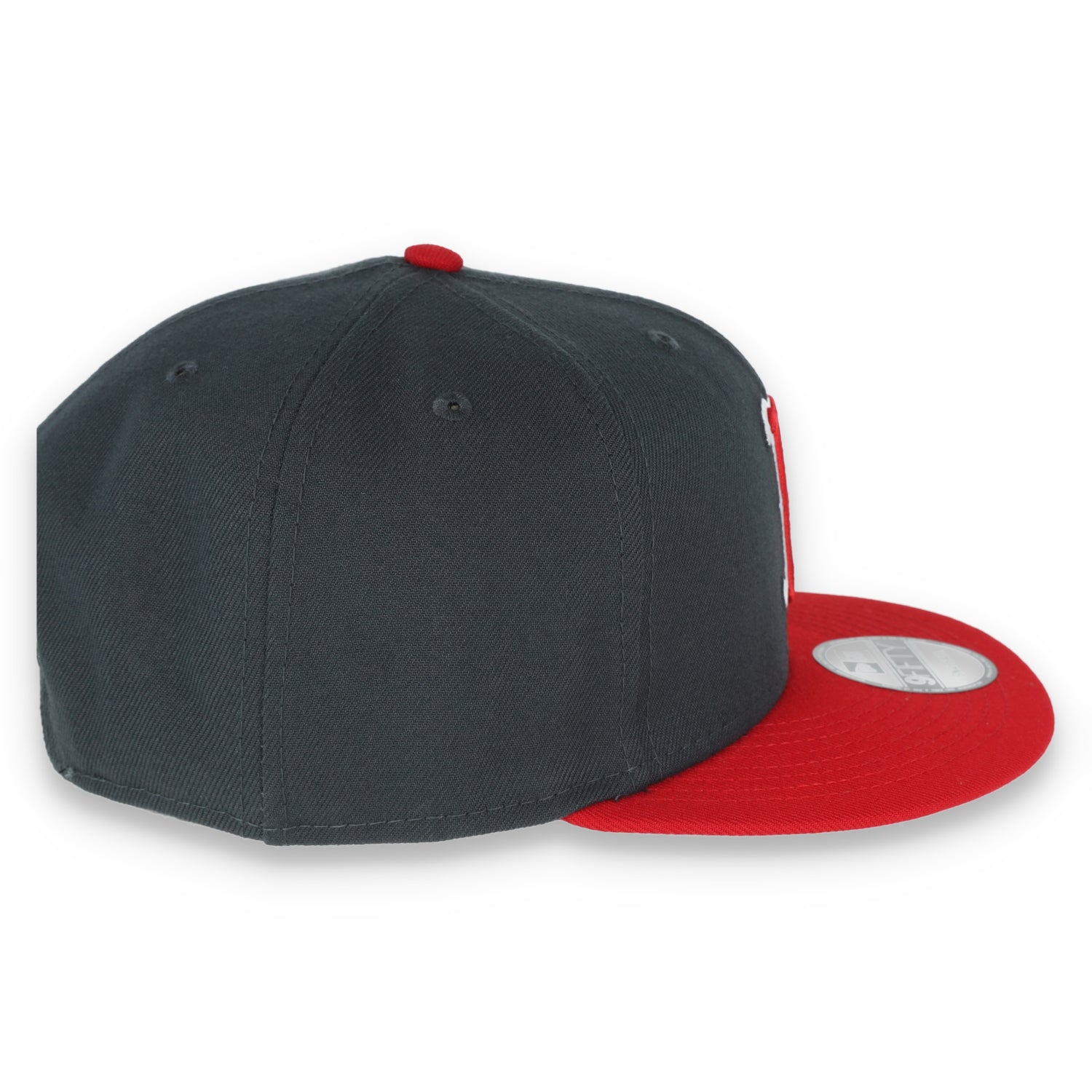 New Era Boston Red Sox 2-Tone Color Pack 9FIFTY Snapback Hat -Grey/Scarlet