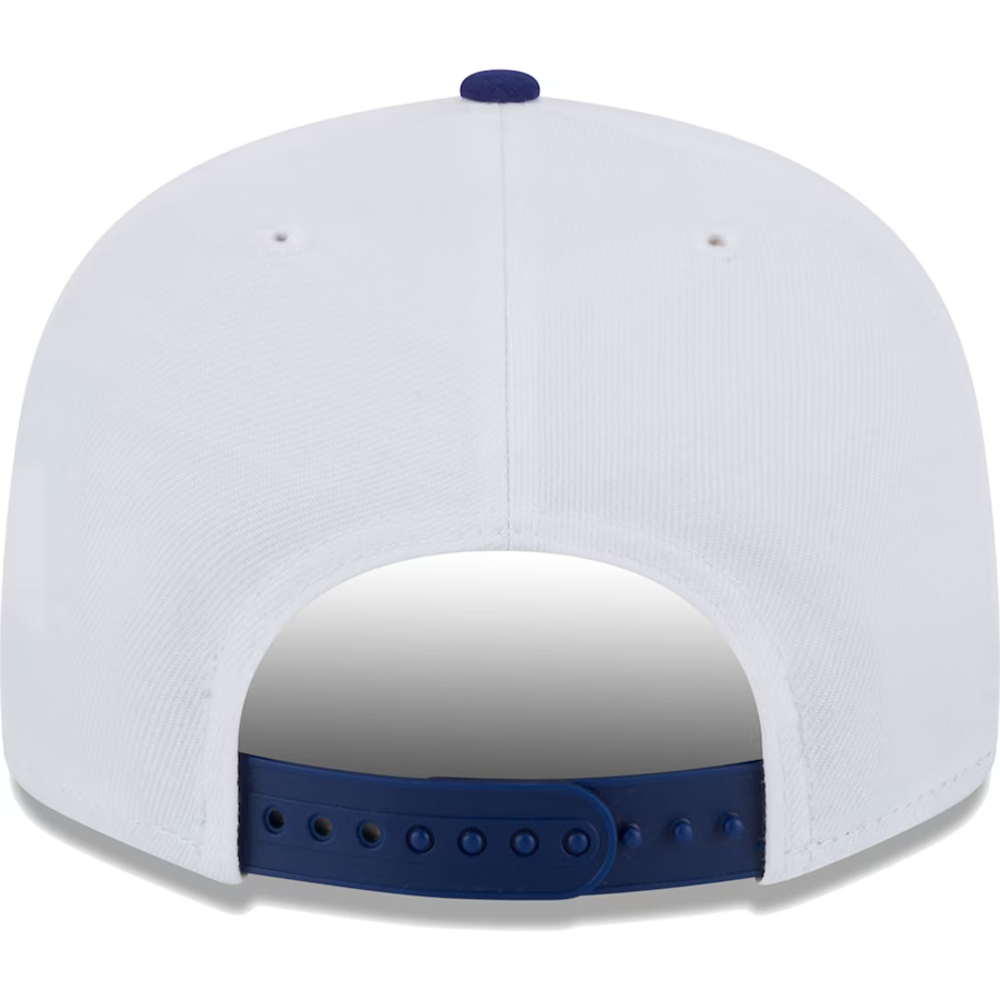 New Era Los Angeles Dodgers Crest 9FIFTY Snapback Hat - White/Royal