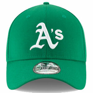New Era Men's Oakland A's  39Thirty Team Classic Navy Stretch Fit Hat