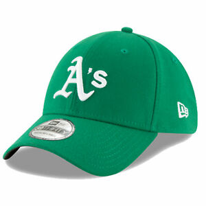 New Era Men's Oakland A's  39Thirty Team Classic Navy Stretch Fit Hat