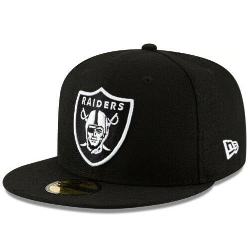 NEW ERA LAS VEGAS RAIDERS XVIII SUPERBOWL PATCH 59FIFTY FITTED HAT