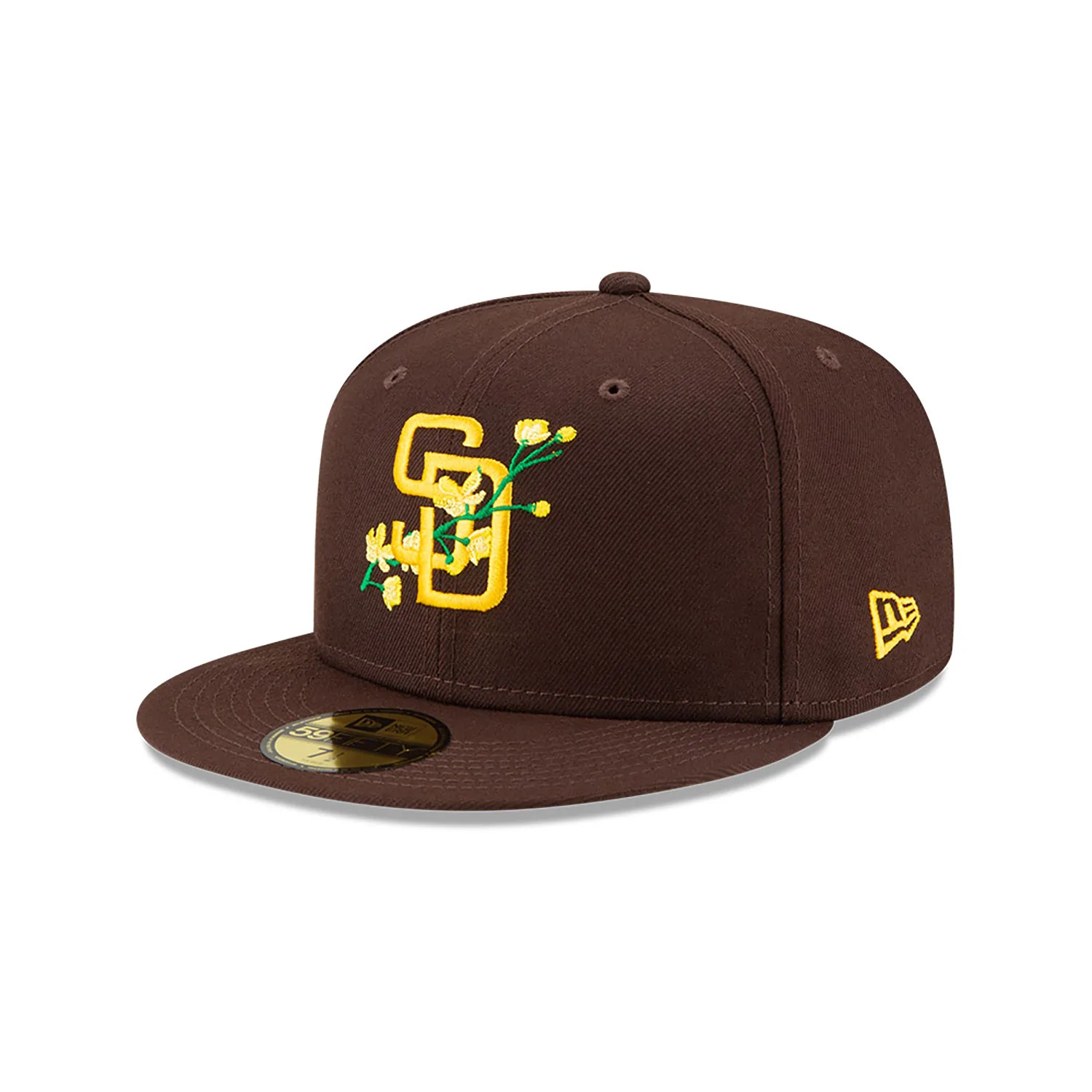 NEW ERA SAN DIEGO PADRES FLORAL SIDEPATCH BLOOM 59FIFTY FITTED HAT