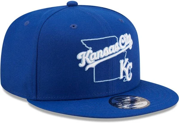 New Era Kansas City Royals Logo State 9FIFTY Snapback-Royal