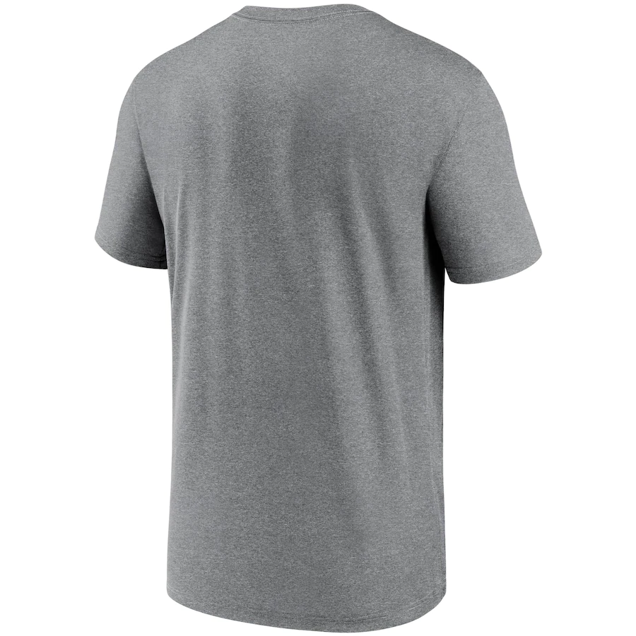 Las Vegas Raiders Nike Legend Microtype Performance T-Shirt - Heathered Charcoal