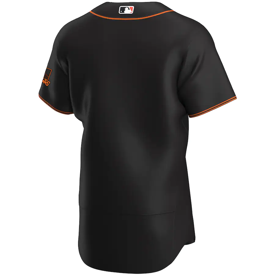 San Francisco Giants Nike Alternate Authentic Logo Team Jersey – Black