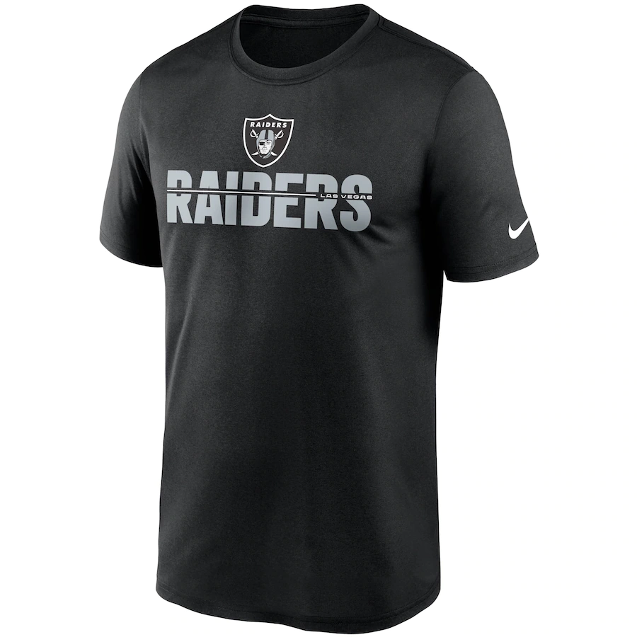 Nike Las Vegas Raiders  Legend Microtype Performance T-Shirt - Black