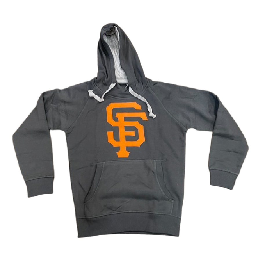 Antigua San Francisco Giants Victory Pullover Hoodie - CHARCOAL