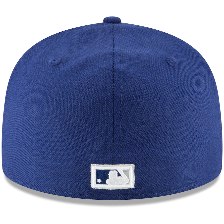 New Era Brooklyn Dodgers Cooperstown Collection Logo 59FIFTY Fitted Hat - Royal