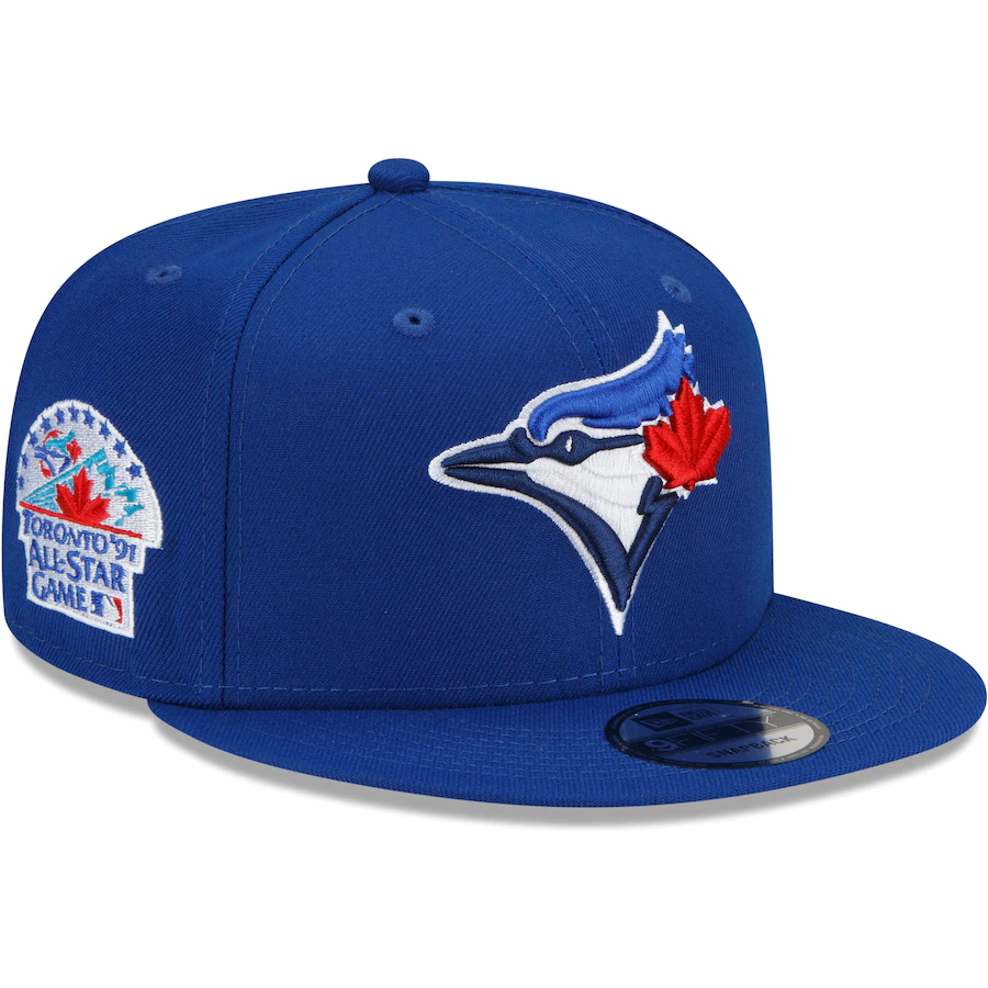 New Era Toronto Blue Jays Royal 1991 MLB All-Star Game Patch Up 9FIFTY Snapback Hat