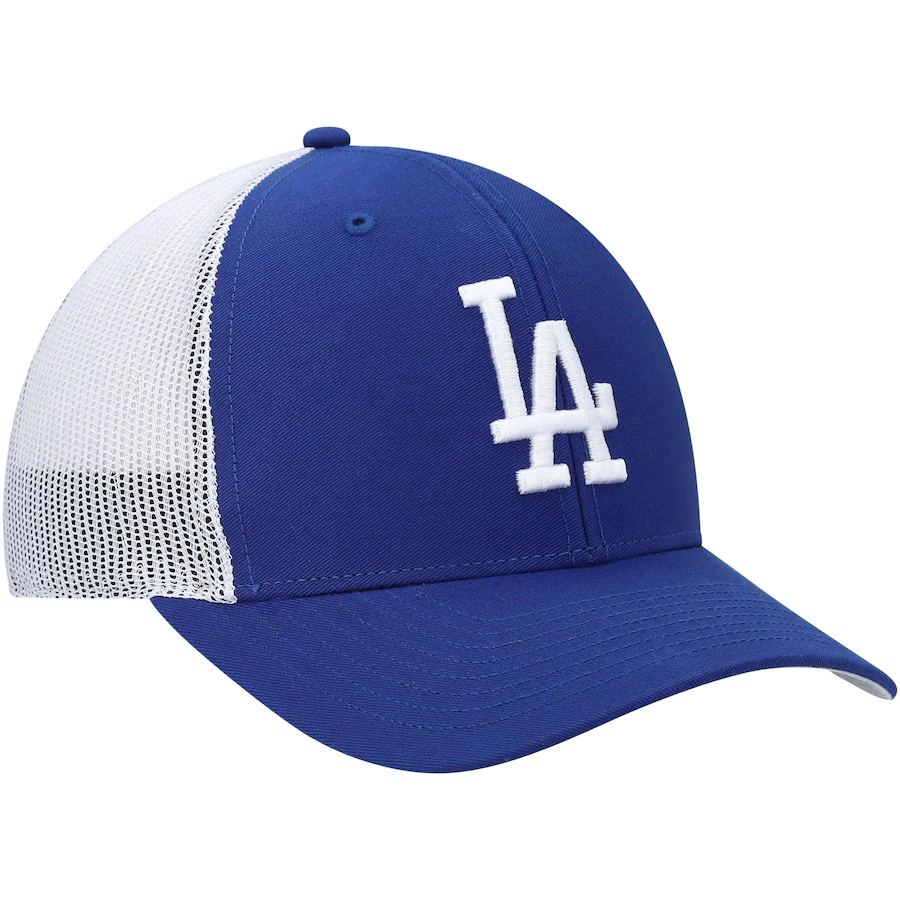 '47 Brand Los Angeles Dodgers Primary Logo Trucker Snapback Hat - Royal/White