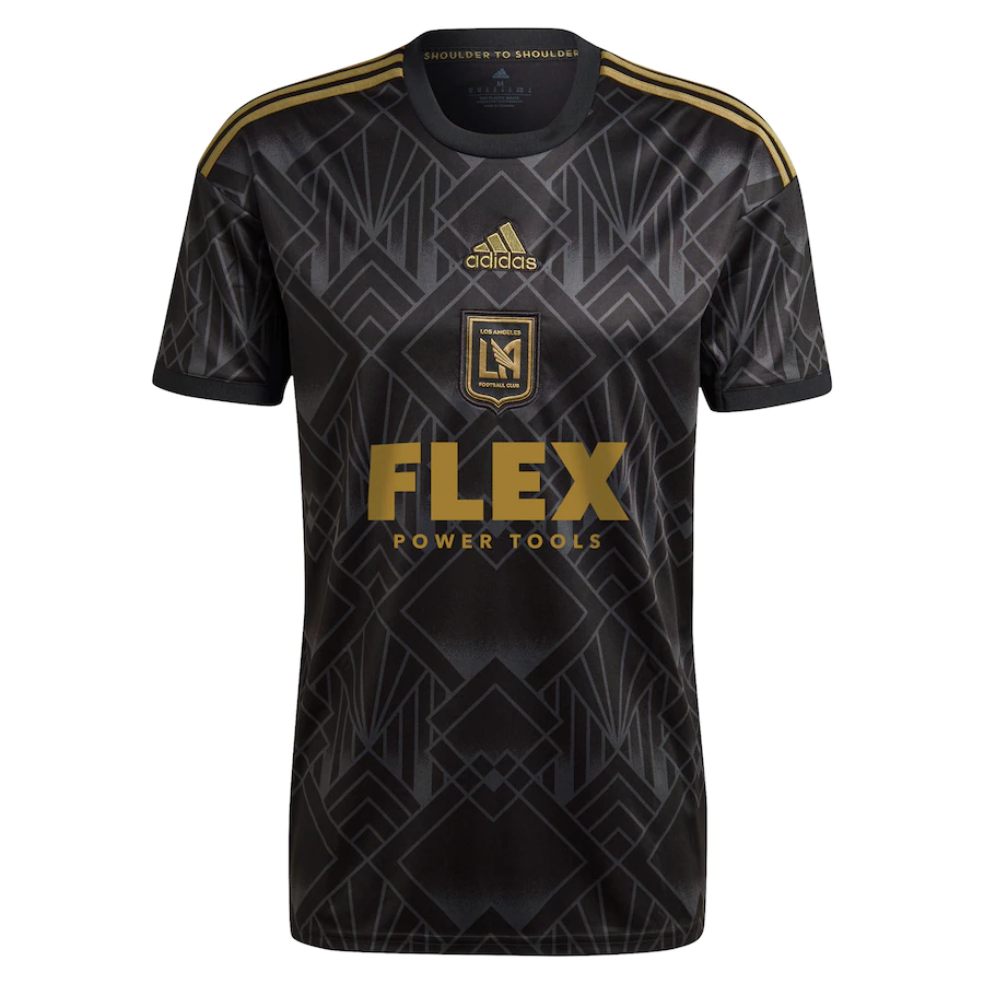 Adidas LAFC 5 Year Anniversary Kit Replica Blank Jersey 2022-Black