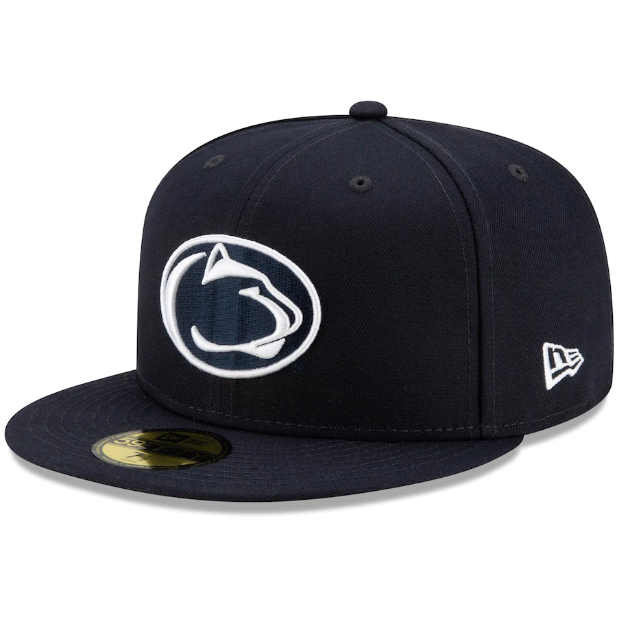New Era Penn State Nittany Lions Basic 59FIFTY Team Fitted Hat - Navy