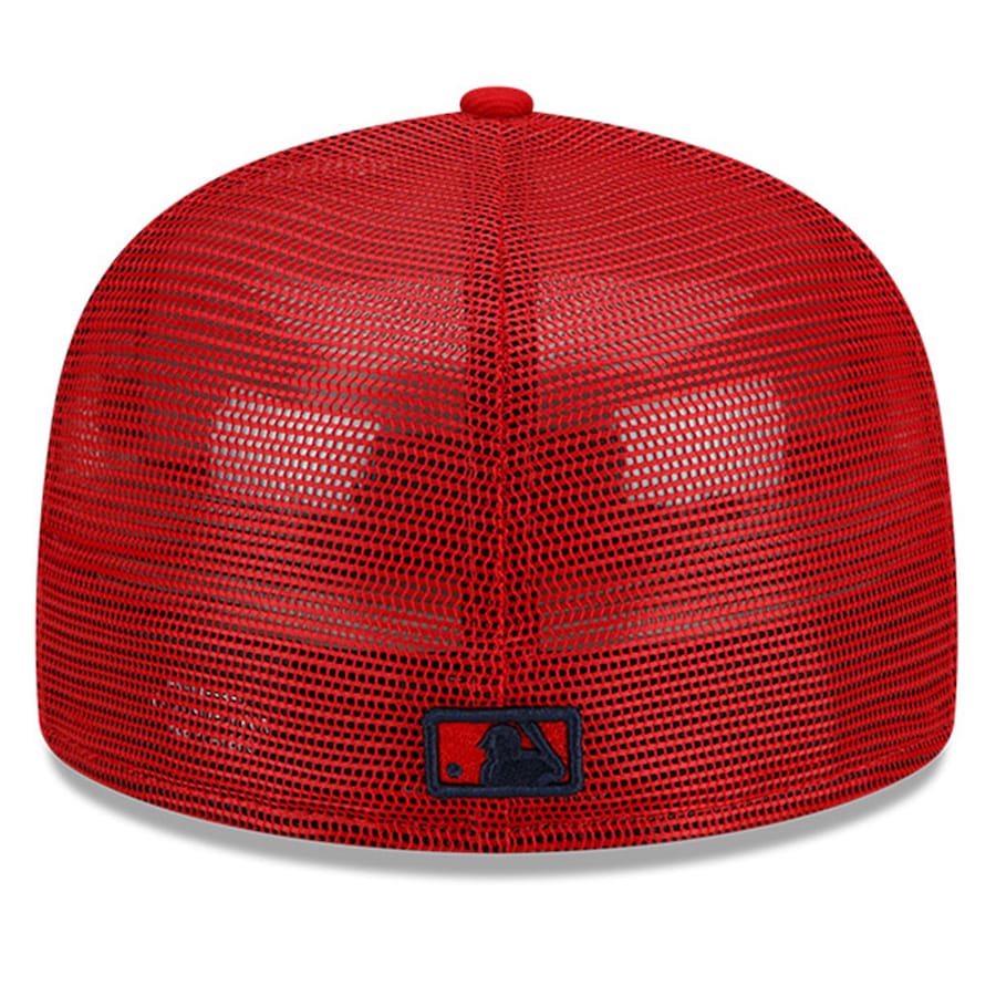 New Era Los Angeles Angels 2022 Batting Practice 59FIFTY Fitted Hat - Red