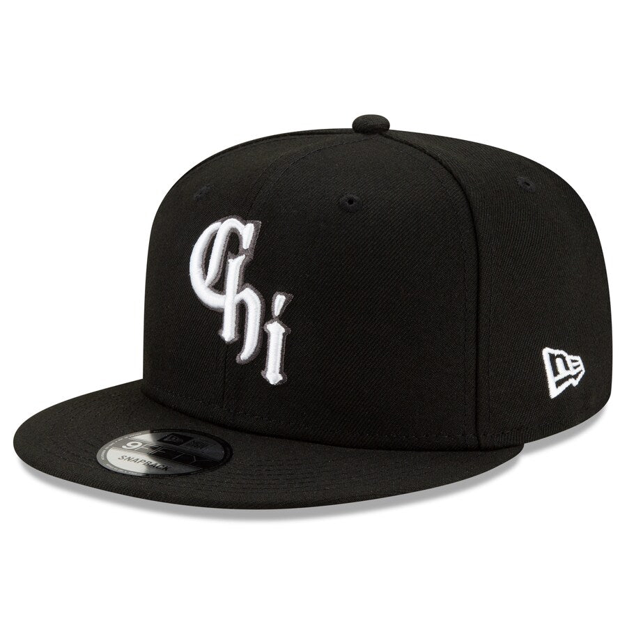 New Era Chicago White Sox  City Connect 9FIFTY Snapback Adjustable Hat-Black