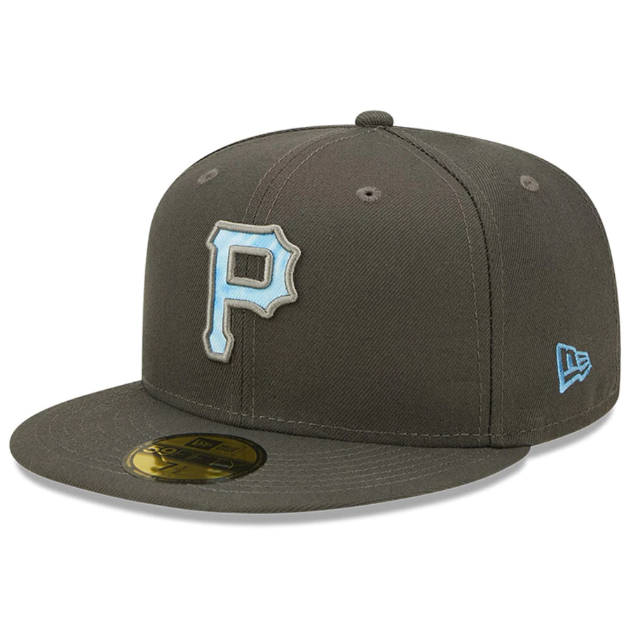 New Era Pittsburgh Pirates Fathers Day 2022 59FIFTY Fitted Hat - Charcoal Grey